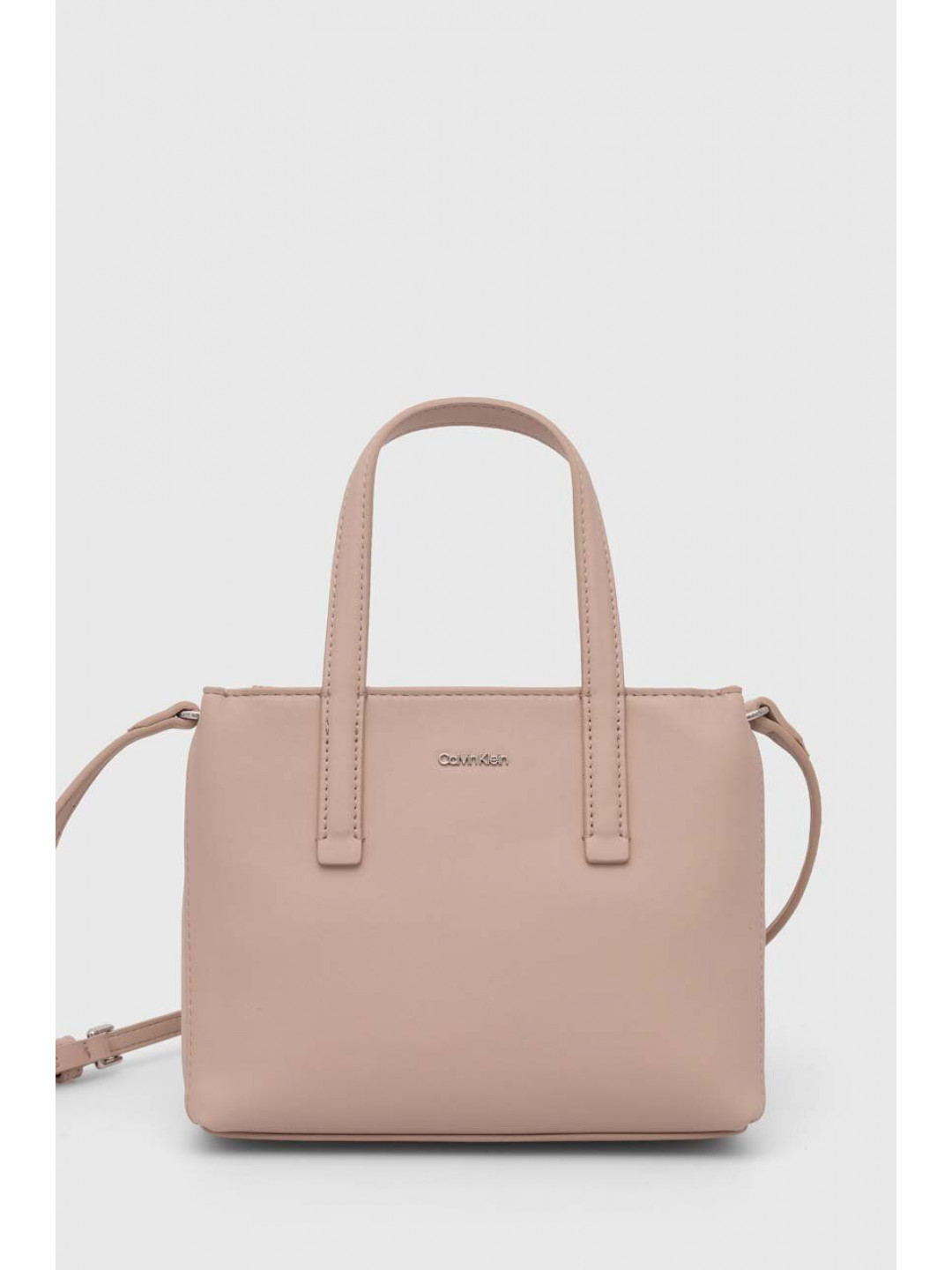 Kabelka Calvin Klein růžová barva K60K612170